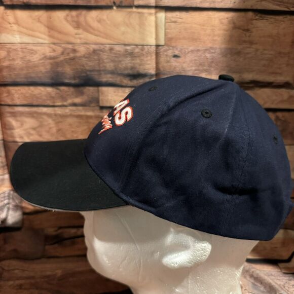 Lucas Racing Oil Products Hat Cap Navy Blue Black Racing Adjustable Strap - Picture 4 of 7